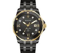 Bulova Orologio Analogico al Quarzo Uomo con Cinturino in Acciaio Inossidabile 98D176