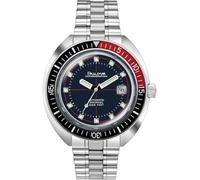 Bulova Orologio Analogico Automatico Uomo con Cinturino in Acciaio Inossidabile 98B320