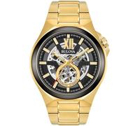 Bulova Orologio Analogico Automatico Uomo con Cinturino in Acciaio Inox 98A178