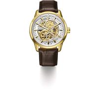 Bulova Orologio Analogico Automatico Uomo con Cinturino in Pelle 97A138