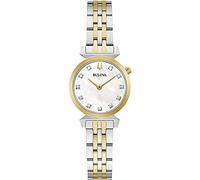Bulova Orologio 98P202 analogico automatico da uomo con cinturino in acciaio bicolore, moderno
