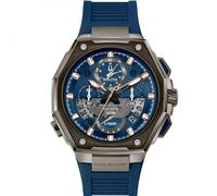 BULOVA Orologio Analogico-Digitale al Quarzo Uomo con Cinturino in Silicone 98B357