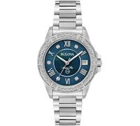 Bulova Orologio Analogico Quarzo da Donna con Cinturino in Acciaio Inox 96R215