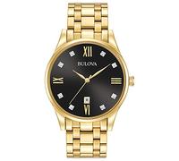 Bulova Orologio Analogico Quarzo da Uomo con Cinturino in Acciaio Inox 97D108