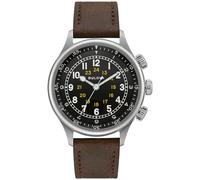 Bulova Orologio Analogico Automatico Uomini con Cinturino in Pelle 96A245