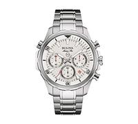 Bulova Orologio Analogico Quarzo Uomo con Cinturino in Acciaio Inox 96B255