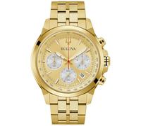 Bulova Orologio Cronógrafo al Quarzo da Uomo con Cinturino in Acciaio Inossidabile 97B217