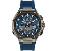 Bulova Orologio cronografo da uomo serie X ad alta precisione al quarzo, vetro zaffiro, movimento continuo di seconda mano, Blu, Cronografo