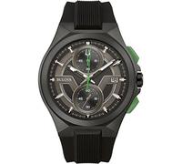 Bulova Orologio Cronógrafo Quarzo Uomo con Cinturino in Silicone 98B381