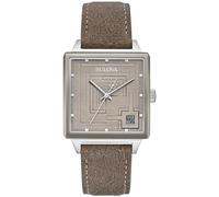 Bulova Orologio da indossare 96A314, grigio, Frank Lloyd Wright Edizione Limitata 'Ennis House'