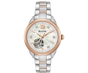 Bulova orologio di diamanti automatica delle donne 98P170