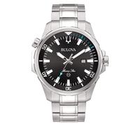 Bulova Orologio solo tempo uomo Marine Star nero acciaio 96B382