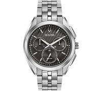 Bulova Orologio Cronografo Quarzo Uomo con Cinturino in Acciaio Inox 96A186