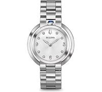 Bulova Orologio Analogico Quarzo Uomo con Cinturino in Acciaio Inox 96P184
