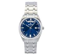 Bulova Surveyor Classic Stainless Steel Blue Dial Quartz 96C125 Mens Watch