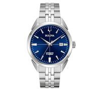 Bulova Sutton Automatic Men's Watch, Blue 96B425, Steel Case And Bracelet