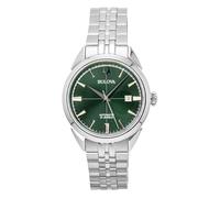 Bulova Sutton Stainless Steel Green Dial Automatic Casual 96B424 Men's Watch