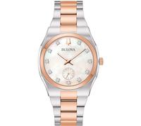 Bulova Unisex Analogico Quarzo Orologio con Bracciale 98P221, Bracciale, Bracciale