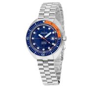 Bulova Oceanographer acciaio automatico quadrante blu 96B321