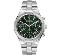 Bulova Orologio Cronografo al Quarzo Uomo con Cinturino in Acciaio Inossidabile 96B409