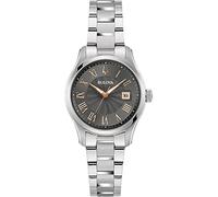 Bulova Wilton 96M164 - Orologio da polso al quarzo da donna in acciaio INOX, Bracciale