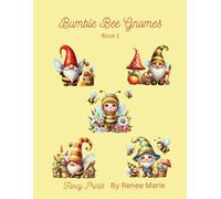 Bumble Bee Gnomes Book 1 I Cross Stitch Patterns Book I 6 Easy Full Sized Different Patterns Needlepoint