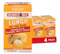 Bumble Bee Lunch on The Run Kit, Chicken Salad , 8.1 Ounce (Pack of 4)