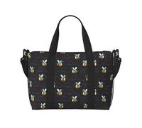 Bumble Bees - Borsa da viaggio con stampa di api per il fine settimana, per adulti, adatta per viaggi, campeggio, picnic