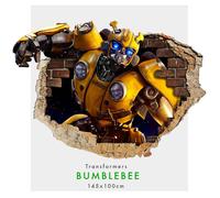 Bumblebee - Adesivi murali parete 3D wall sticker cameretta bimbi