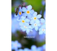 Bumblebee on Flower Journal: 6 x 9 100 lined pages hardcover notebook for self reflection