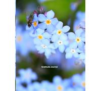 Bumblebee on Flower Journal: 8.5 x 11 100 lined pages softcover notebook for self reflection