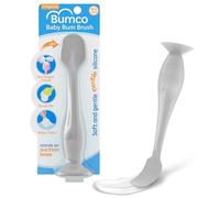 Bumco - Spatola per pannolino per pannolino e pannolino per panca, applicatore per crema pannolino per pannolino per pannolino e pannolino per bambini, spatola per culo necessità del bambino, pennello per crema per pannolini, grigio