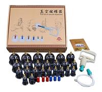 Bumdenuu 24 Pz Cinese Biomagnetico Vuoto Ventose Casa Cupping Terapia Set Corpo Relax Muscoli Stretti Massaggio Sollievo del Dolore Strumento