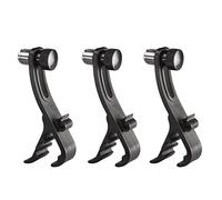 Bumdenuu 3 Pezzi Clip Regolabile Clip per Tamburo Supporto Antiurto per Microfono Morsetto per Microfono Supporto per Microfono Accessori