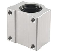 Bumdenuu 4 pezzi SC20UU 20 mm in alluminio movimento lineare cuscinetto a sfere boccola per CNC