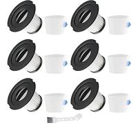 Bumdenuu 7 Pezzi Filtro HEPA Filtro di Ricambio per Aspirapolvere senza K17 con 6 Schermi di Filtro Passo per K17 Pro