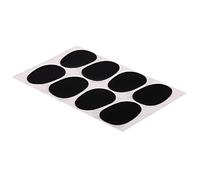 Bumdenuu 8 Pezzi 0.3mm Boccaglio Cerotti Pads Cuscini per Contralto Sassofono Tenore Sassofono - Nero