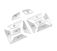 Bumdenuu Auto Volante Pulsante Adesivi Copertura Trim per Mercedes a B C e ML GL CLA GLA SL SLK Classe W176 W212 W204