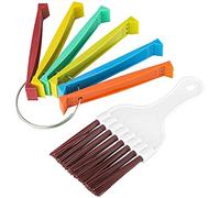 Bumdenuu FCR6 Set di Pettini Ad Alette Ad, Pettine Ad Alette Condizionatore d'Aria Raddrizza Le Bobine Condensatore 'Evaporatore, Raddrizzatore Un Pettine Ad Alette AC