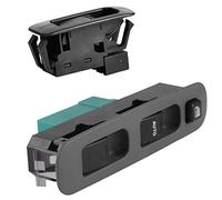 Bumdenuu Interruttore di controllo principale del Alzacristallo elettrico L + R per Jimny 1998-2015, Grigio e Nero, Interruttore a Leva, ON-OFF-ON, Pulsante