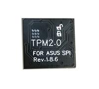 Bumdenuu Modulo di Sicurezza per Crittografia TPM 2.0 Scheda Remota Modulo di Sicurezza SPI TPM2.0 Un 14 Pin per Scheda Madre