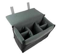 Bumdenuu protettiva imbottita con inserto per protettiva per fotocamera DSLR e lenti e accessori nero, Nero