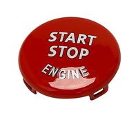 Bumdenuu Pulsante di avviamento, pulsante di arresto, pulsante del motore, coperchio 'interruttore di accensione di ricambio per X1 X3 X5 X6 Z4 Serie 1 3 5 (E87, E90, E91, E92, E93, E60)