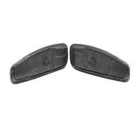 Bumdenuu Riflettore Laterale di Avviso per Auto, Segnale di Luce della Lampada, Indicatori Anteriori per Jeep Renegade 2014-2017, Nero Fumo