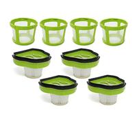 Bumdenuu Set di 4 filtri HEPA + 4 cornici filtro in ricambio per aspirapolvere a mano gomma per di animali