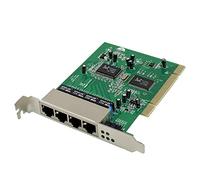 Bumdenuu Switch Ethernet veloce 10/100 Mbps Scheda di commutazione PCIE 4 porte RJ45 Interruttore di rete RTL8305 + 8100 hip per desktop