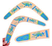 Bumerang in legno per giochi divertenti