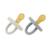 BumiBébé ciucci rotondi pacco da 2 pz 3-36 mesi (Dove grey & Sage)