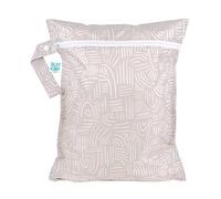 Bumkins Aduoke Waterproof Wet Bags for Baby, Travel, Swimsuit, Cloth Diapers, Pump Parts, Gym Clothes, Toiletries, Strap to Stroller, Zipper Reusable Bag, Packing Pouch