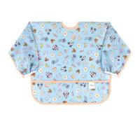 Bumkins Disney - Bavaglino con maniche per bambina o ragazzo, per bambini dai 6 ai 24 mesi, essenziale per mangiare, nutrire, forniture per lo svezzamento del bambino, a maniche lunghe, per